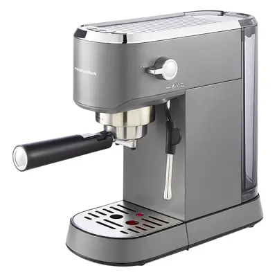 Morphy Richards Signature Espresso Coffee Machine - Grey