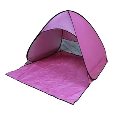 (pink) Portable Pop Up Beach Canopy Sun Shade Shelter Outdoor Camping Fishing Tent