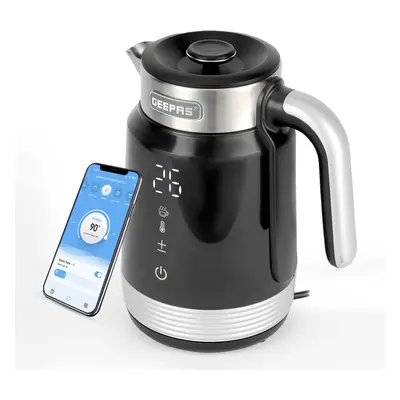 Geepas 2200W Smart Kettle Voice Control, Alexa & Google Assistant 1.7L