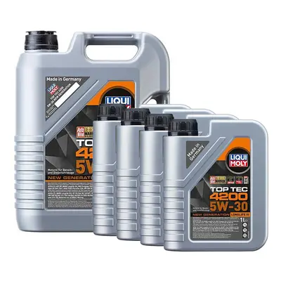 Liqui Moly 5W30 Fully Synthetic Engine Oil Top Tec / Longlife 9L