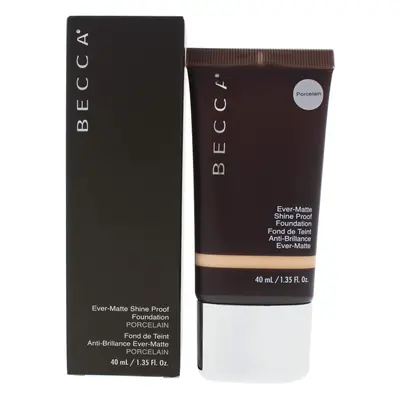 Becca Ever-Matte Shine Proof Foundation Porcelain 1.35 Ounce