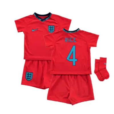 (3-6 Months) England Away Baby Kit (Infants) (Rice 4)