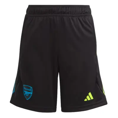 (XXL) Arsenal Training Shorts (Black) - Kids