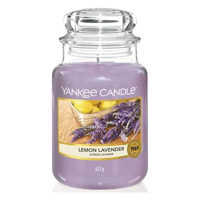 Yankee Candle Scented Candle | Lemon Lavender Large Jar Candle | Long Burning Candles: up to Hou