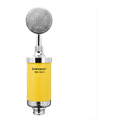 (Yellow) Live Microphone Recording Microphone Condenser Microphone