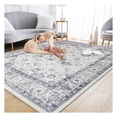 (Serene, X cm-Extra Large Rug) Extra Large Rugs Traditional Carpets for Living Room Bedroom