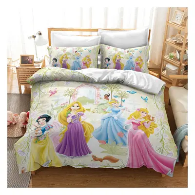 (Style 11, Double(200X200CM/3PCS)) Princess Series Bedding Single Double Duvet Cover