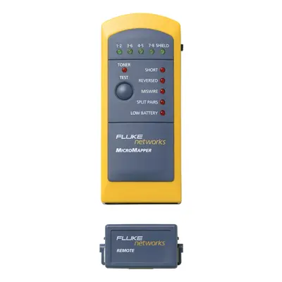 Fluke Networks MT-8200-49A Copper Tester, Grey/Yellow