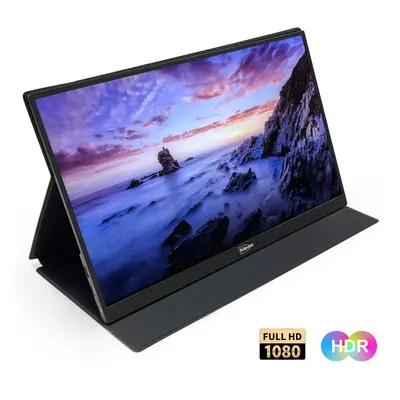 (15.6 Inch) Portable Monitor 1920Ã1080 FHD External Monitor IPS Extend Screen, Built-in Speaker