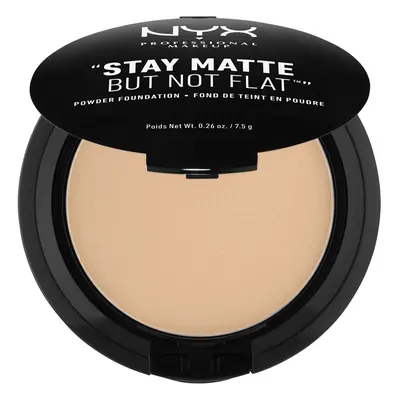 NYX PROFESSIONAL MAKEUP Stay Matte But Not Flat Powder Foundation, Medium Beige