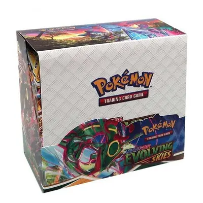 (Evolving Skies) 324pcs box Brilliant Star Pokemon Cards Evolution GX Vmax EX Mega Energy