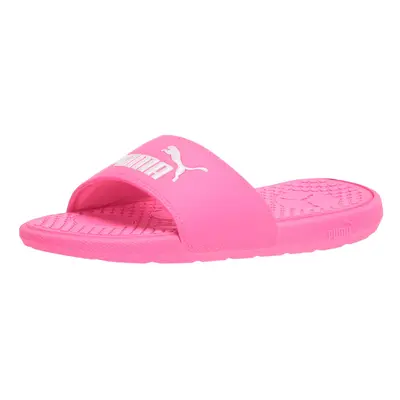 PUMA womens Cool Cat Slide Sandal Knockout Pink-puma White US