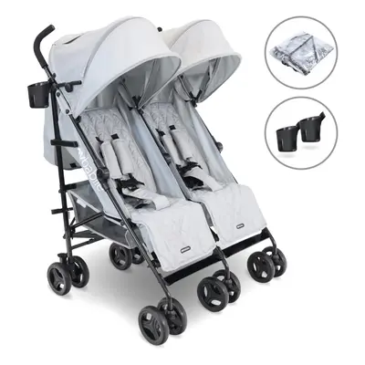 MB12 Double Stroller - Grey