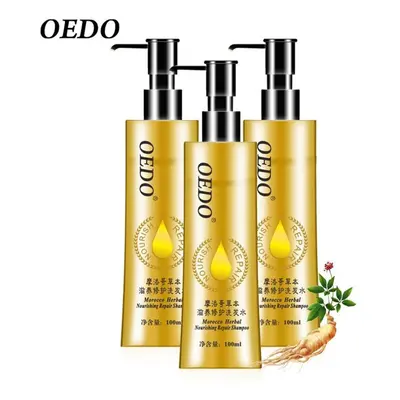 (3pcs) Morocco Herbal Nourishing Repair Shampoo Improve Dry And Fragile Hair Care & Styling Gins