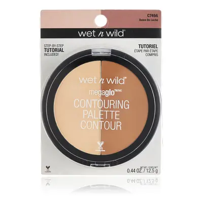 wet n wild Megaglo Contouring Palette Dulce De Leche 0.44 Oz Pack of