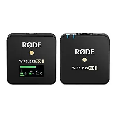 RÃDE Wireless GO II Single Ultra-compact Dual-channel Wireless Microphone System with a Built-i