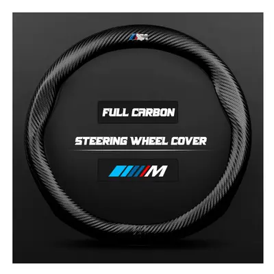 (Carbon Fiber) Car Steering Wheel Cover 3D For Bmw E46 E90 F20 E39 E91 E87 E60 E93 F10