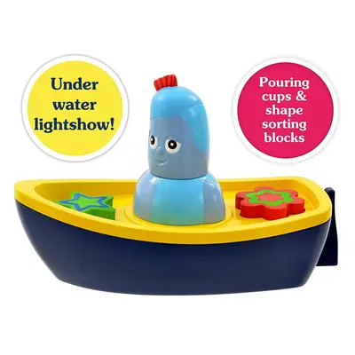 NEW! In the Night Garden Iggle Piggle's Lightshow Bath-Time Boat Toy