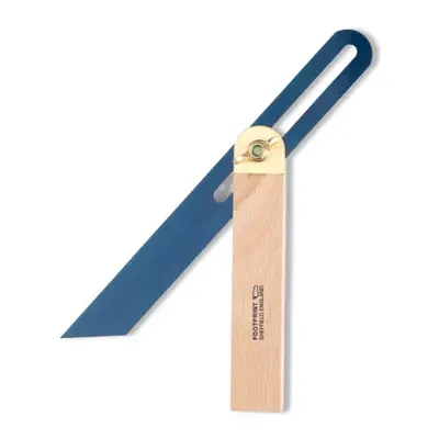 Tools 9"/228mm Sliding Bevel - Anti-Rust Chemically Blued Hardened Steel. Beechwood Stock for Du