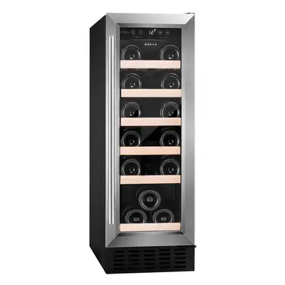 CDA CFWC304SS Free Standing Wine Cooler Fits Bottles Stainless Steel G