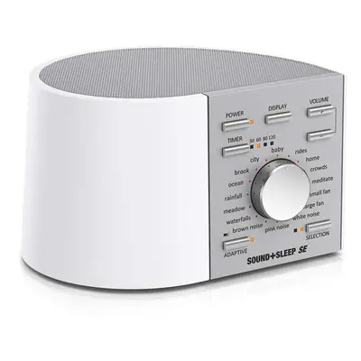 Sound+Sleep Se Special Edition Sleep Sound Machine, Real Non-Looping Nature Sounds, White Noise 