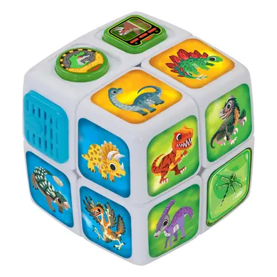 Cube Adventures Dino Discoveries, Interactive Twisting Cube with Dinosaur Facts and Phrases, Act