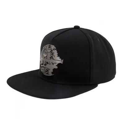 Star Wars Destroyed Death Star Flatbill Snapback Hat