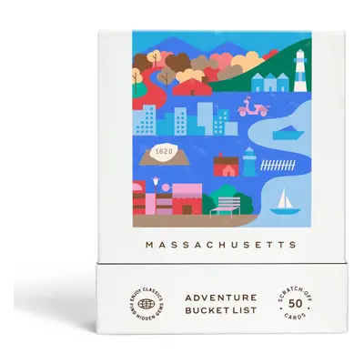 Massachusetts Adventure Bucket List: Scratch-Off Cards for Outdoor Activities Tourist Attraction