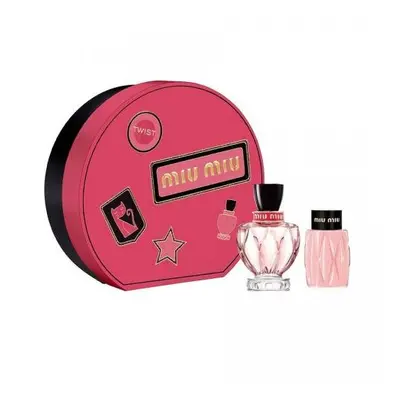 Miu Miu Twist Pcs Set: 3.4 Eau De Parfum Spray + 3.4 Body Lotion