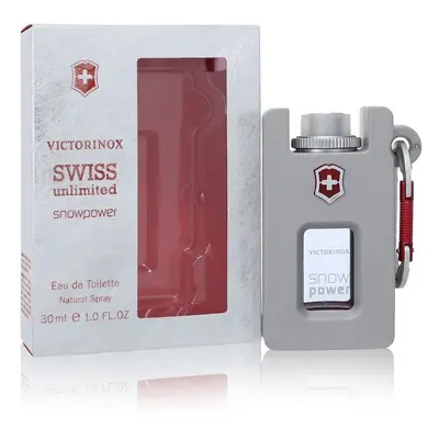 Swiss Unlimited Snowpower by Swiss Army Eau De Toilette Spray oz