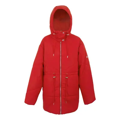 (16 UK, Danger Red) Regatta Womens/Ladies Rurie Baffled Padded Jacket