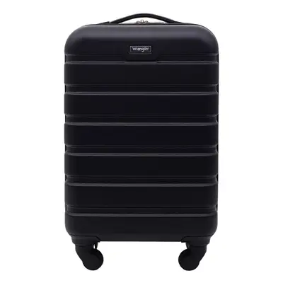 Wrangler Hardside Carry-On Spinner Luggage Black 20-Inch