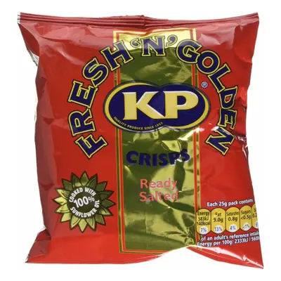 KP Ready Salted Potato Crisps, g, Pack of