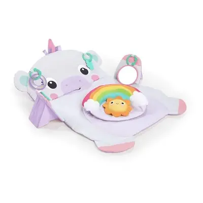 Tummy Time Prop & Play Oversized Baby Activity Gym, Unicorn, Large Playmat with Removable Toys a