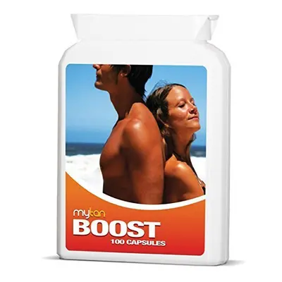 MyTan Boost Sun Tanning Tablets, Tablets, All Natural Tan Pills, 100% Guaranteed, Tanning Accele