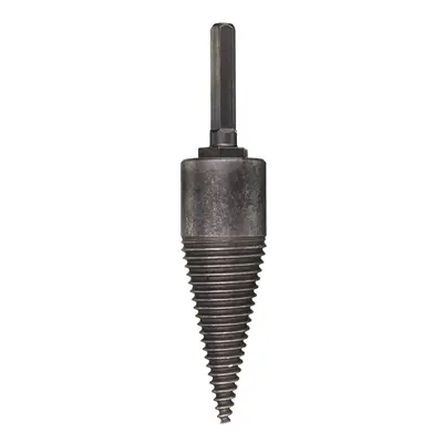 (Hex Shank) Hex Shank/Square Handle Firewood Splitting Drill Bit Wood Cone Drilling Tool Kit