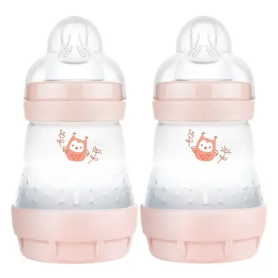 Easy Start Self Sterilising Anti-Colic Baby Bottle Pack (2 x160 ml) MAM Baby Bottles with Slow F