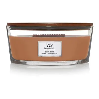 WoodWick Ellipse Candle Santal Myrrh oz.