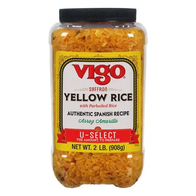 Vigo Authentic Saffron Yellow Rice, Low Fat, 2lb (Pack of 1)