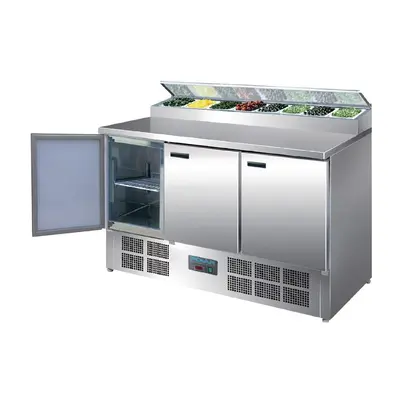 Polar G-Series Pizza Prep Counter Fridge 390Ltr