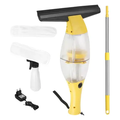 Glass vacuum cleaner, electric glass cleaner, glass cleaner with telescopic handle, cm nozzle, s