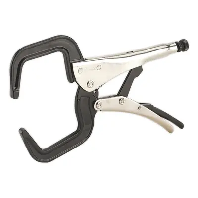 Sealey Premier Locking C-Clamp 280mm 0-90mm Capacity AK6827