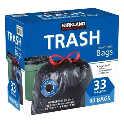 Kirkland Signature Gallon Flex-Tech Bin Bags, Pack of