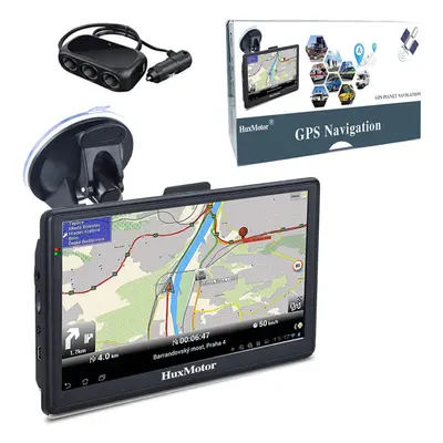 7" Sat Nav,with UK Europe Maps (Free Lifetime Updates), GPS Navigation for Car Truck Lorry HGV L