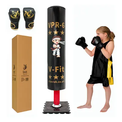 Viper Children Free Standing Boxing Punching Bag Stand For Kids Target Heavy Duty Punch Bags Kic