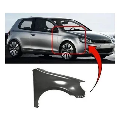 Vw Golf Mk6 Hatchback Cabriolet Front Wing Primed Driver Side Right