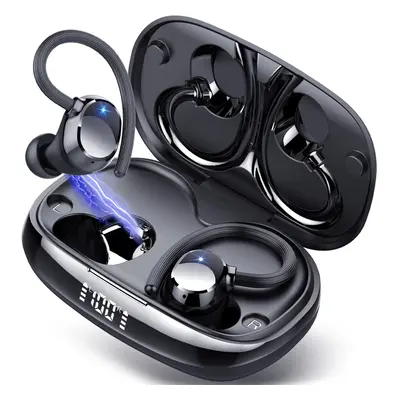 Wireless Earbuds, Bluetooth 5.3 Headphones Deep Bass, 80H Wireless Headphones In Ear with HD ENC