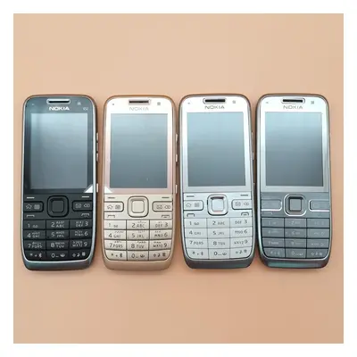 (gold, Battery Charger) Refurbished Nokia Original Nokia E52 Mobile Phone