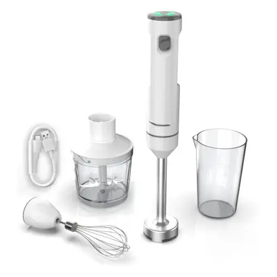 Cordless Hand Blender, Variable Speed Immersion Blender Rechargeable, with Type-C Cable, 500ml C