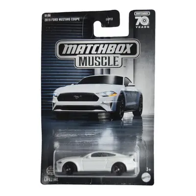 Matchbox Ford Mustang Coupe White 1/6